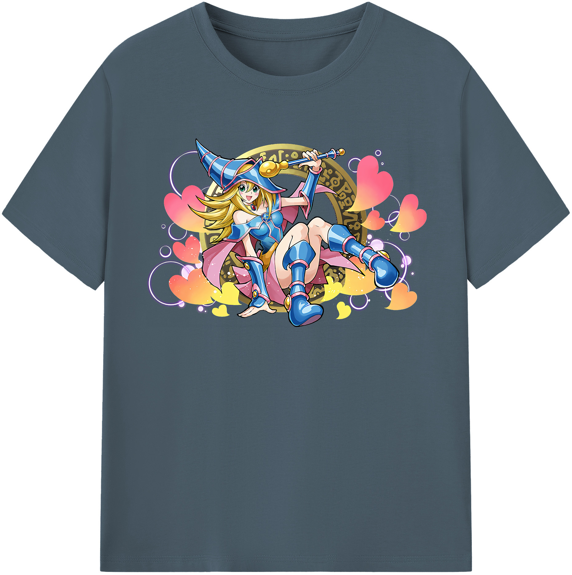 （画像用） 遊☆戯☆王 Yu-Gi-Oh! 綿100％半袖Tシャツ（フロントプリント）